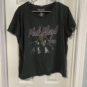 Pink Floyd Charcoal Graphic Tee